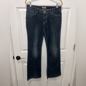 Paris‎ Blues Junior Denim Jeans Bootcut Blue Mid Rise Size 13 Stretch